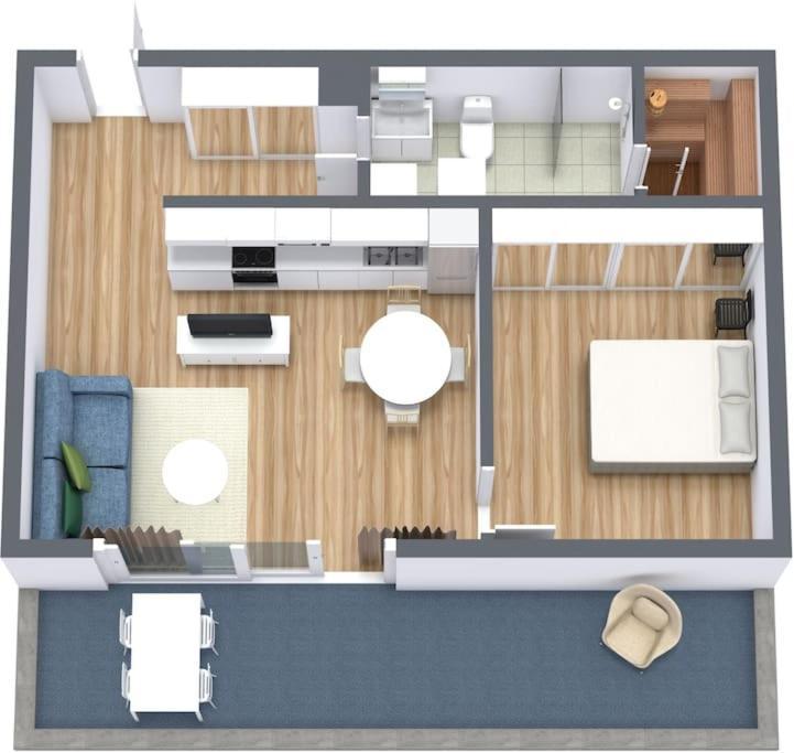 Apartment Kaksio Jaervinaekymaellae - Two Flat By The *